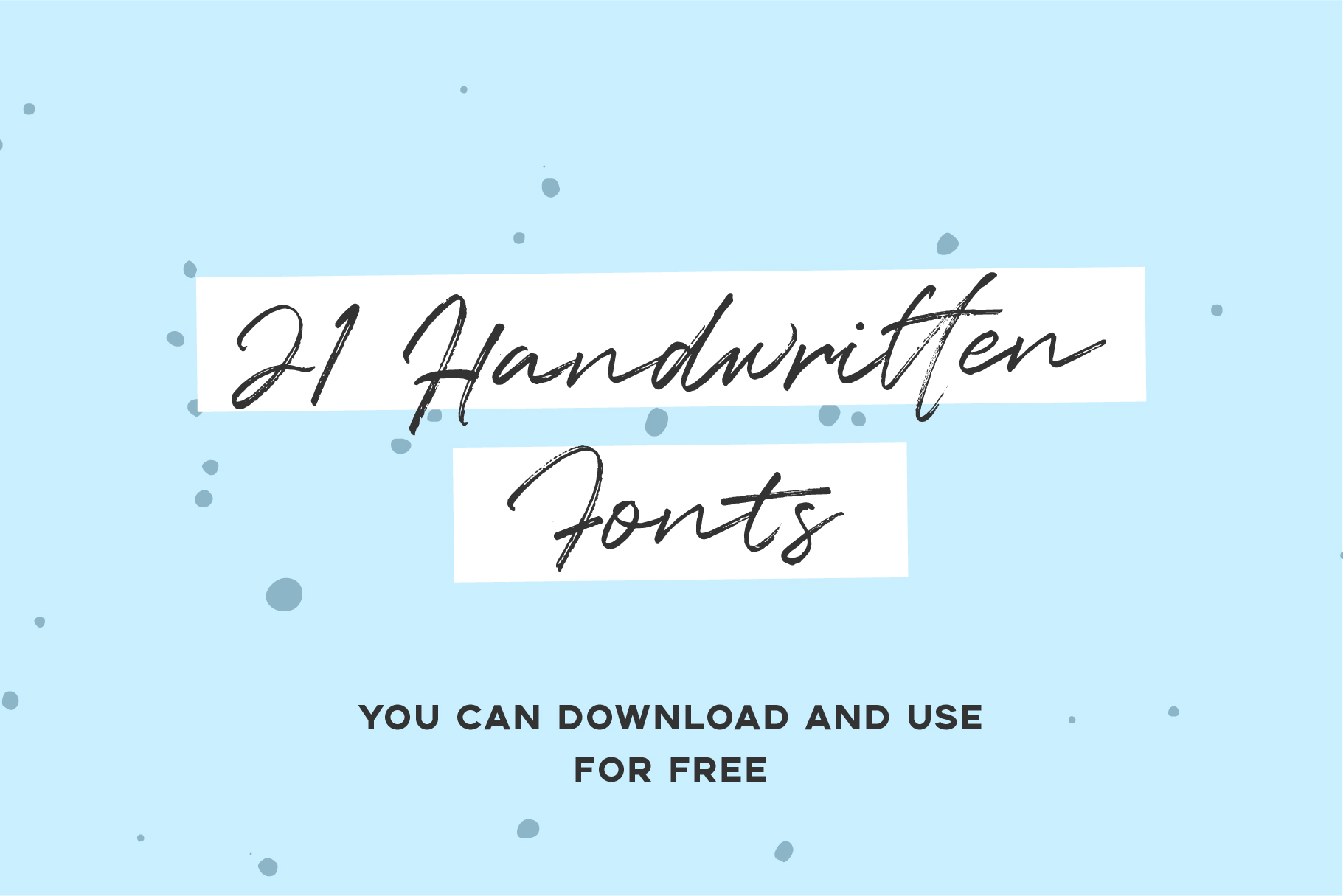 free fonts for mac illustrator